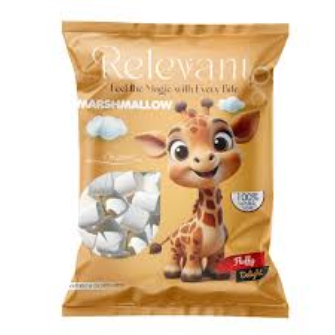RELEVANT MARSHMALLOW GIRAFFE 40G